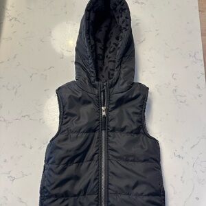 Splendid Black Puffer Vest for Kids